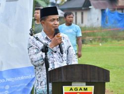Dukung Turnamen Mini Soccer Cup I,&nbsp;Pemnag Bawan Akan Benahi Infrastruktur