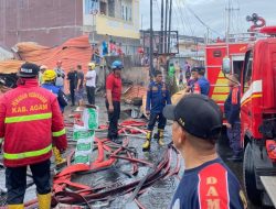 Musibah Kebakaran Kembali Melanda Agam, Kerugian 10 Milyar