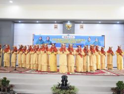 Tampil Dengan Maksimal, Paduan Suara Rang Agam Memukau Tamu Undangan