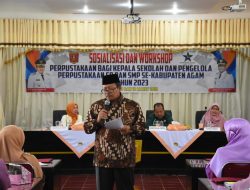 Buka Workshop Perpustakaan, Bupati : Pustaka Sumber Peningkatan Mutu SDM