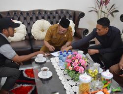 Didatangi Pantarlih, Bupati Agam Jalani Coklit Pemilu 2024