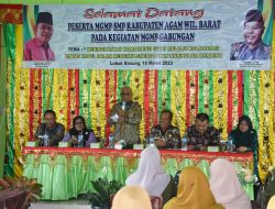 Tingkatkan Kompetensi Guru, Disdikbud Agam Gelar MGMP SMP