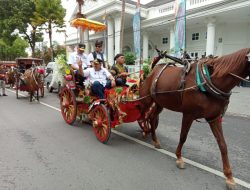 Sperta, Nama Kuda Kereta Kencana Yang Dinaiki Gubernur Sumbar, Bupati Agam dan Wako Bukittinggi