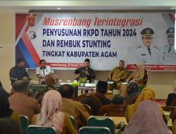 Ketua DPRD Agam Beri Pandangan Arah Kebijakan Pembangunan Daerah 2024