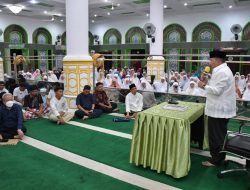 Jamaah Membludak, Satpol PP -Dishub Agam Amankan Masjid Nurul Falah