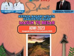 Desa Wisata Lawang Masuk 75 Besar ADWI Tahun Ini