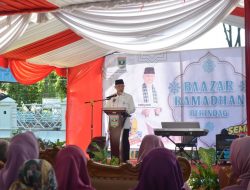 Ketua Dekranasda Ny Yenni Hadiri Pembukaan Bazar Ramadan