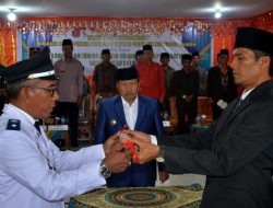 Bupati Agam Lantik Penjabat Wali Nagari Candung Koto Laweh