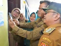 Vevi Sri Mulyanti Kader Posyandu Kasih Bunda I Dinilai Tim Provinsi