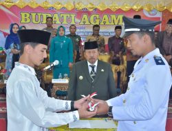 Hadiri Sertijab Walnag Sungai Pua, Bupati Agam Harap Nagari Sungai Pua Lebih Maju