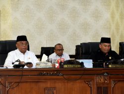 Bupati Agam Sampaikan Nota Terhadap Ranperda Perubahan APBD 2023