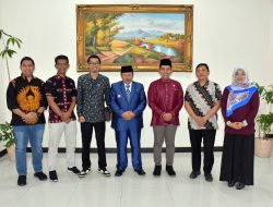 KPU Agam Bersilaturrahmi Dengan Bupati Andri Warman, Bahas Deklarasi Pemilu Damai