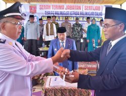 Hadiri Sertijab Walnag Dalko, Bupati Agam Harapkan Potensi Nagari Digarap Maksimal