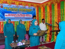 Ketua TP PKK Agam Hadiri Pelantikan Ketua TP.PKK Nagari Tiku Utara