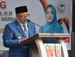 Eryanson Mengabdi di Kampung Halaman, Bupati Agam : Kita Dukung Bersama
