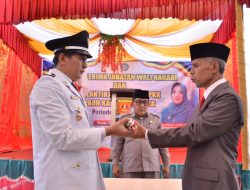 Sertijab Walinagari Definitif Pertama, Pauh Kamang Mudiak Harus Lebih Maju