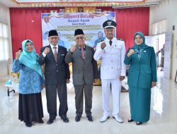 Hadiri Sertijab Walinagari, Sekda Agam Harap Nagari Lambah Kembangkan Potensi