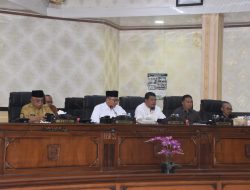 Bupati Agam Sampaikan Nota Jawaban Tentang Penyertaan Modal Pada PDAM Tirta Antokan
