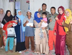 Ketua TP-PKK Agam Kunjungi Balita Penderita Bibir Sumbing di Batagak