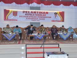 145 Kepala Sekolah Dilantik, Bupati Agam Minta Terus Tingkatkan Ilmu