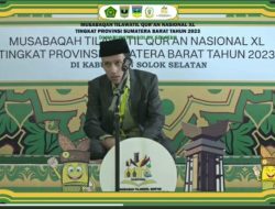 Babak Penyisihan MTQN Sumbar ke-XL, Situngganai Raih Nilai Tertinggi Cabang Hafalan Hadist