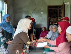 Salurkan Bantuan Kemanusiaan Kebencanaan, Ny. Yenni : Wujud Peduli