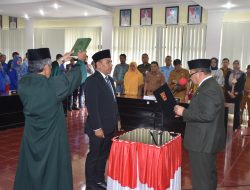 Lantik Wahyu Tanaka Sebagai Direktur PDAM, Bupati Agam: Tingkatkan Pelayanan Berorientasi Profit