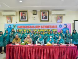 Ny. Yenni Andri Warman ikuti Rakor PKK Kabupaten-Kota Provinsi Sumatera Barat