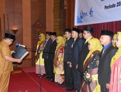 Bupati Lantik Pengurus MKKS dan Sub Rayon SMP Kabupaten Agam 2024- 2026