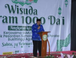 Bupati Agam Harap Masyarakat Dapat Manfaat Program 1000 Da’i