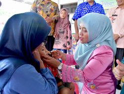 Hari Gizi Nasional ke-64, Ny. Yenni Sosialisasi Tentang Ibu Menyusui dan Tumbuh Kembang Anak.