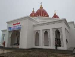 Meski Diguyur Hujan, Peresmian Masjid Sirah Tetap Dilangsungkan