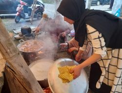 Bangga Dikunjungi TKSR Agam, Warga Cumantiang Siapkan Menu Buka Puasa