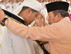 Hadiri Perpisahan Santri Ponpes Sumatera Thawalib Parabek, Bupati Agam Beri Motivasi 