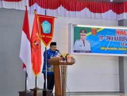 Hadiri Halal bi Halal PKK Agam, Bupati Apresiasi Eksistensi PKK Untuk Kabupaten Agam