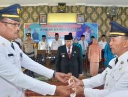 Bupati Agam Pimpin Sertijab Camat Tilatang Kamang