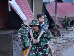 Dampak Banjir Lahar Dingin, Ibu Hamil dan Lansia Mengungsi