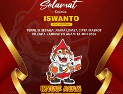 Lomba Cipta Maskot Pilkada Agam 2024, Desainer Asal Mentawai Jadi Pemenang