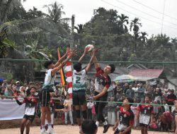 Ratusan Warga Silayang Banjiri Turnamen Volly Porsil Cup 1