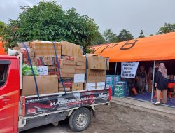 Berbagai Bantuan Berdatangan di Posko Bukik Batabuah