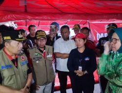Bupati Agam Sambut Kunjungan Menteri Sosial, Tinjau Bencana Banjir Lahar Dingin