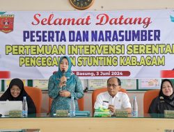 Ketua TP PKK Agam Buka Pertemuan Pencegahan Stunting