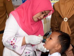 Berikan Dua Tetes Manis Polio Untuk TK Melati dan Pembina