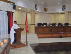 Hadiri Rapat Paripurna DPRD, Bupati Agam Sampaikan Nota RAPBD-P 2024