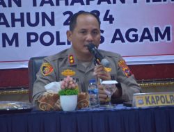 Hadang Pilkada 2024, Polres Agam Gelar Rakor Lintas Sektoral