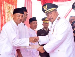 Bupati Agam Serahkan SK Remisi Umum Bagi Warga Binaan