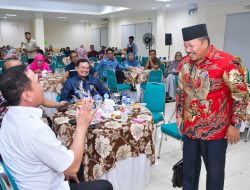 Jadi Tuan Rumah Rapat Evaluasi Pengendalian AP, Bupati Agam Silaturahmi Dengan Para Peserta