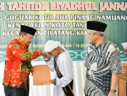 Buka Wisuda Tahfiz, Bupati Agam : Upaya Lahirkan Generasi Unggul