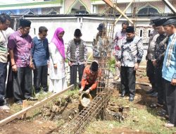 Gedung TPQ Baitul Amal Resmi Dibangun, Bupati Agam Letakkan Batu Pertama