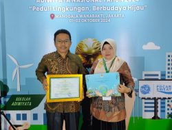 SDN 10 Sangkir Lubuk Basung Terima Penghargaan Sekolah Adiwiyata Nasional 2024